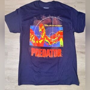 Predator Graphic Tee in Navy
